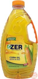 ZER Best Quality corn oil, aceite de maiz, 60.8-fl. oz. plastic bottles (case of 6)