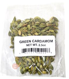 Shera green cardamom 2.5-ounce bags (case of 20)