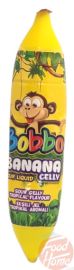 Bobbo Banana sour liquid candy, tropical flavor, 12x50-ml plastic banana shape in display box (case of 6)