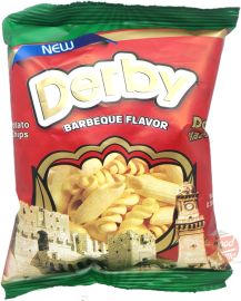 Derby barbeque flavor potato chips, 18x16-g bags in bigger bag (case of 6)