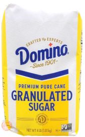 Domino sugar pure cane granulated, 4-lb bag