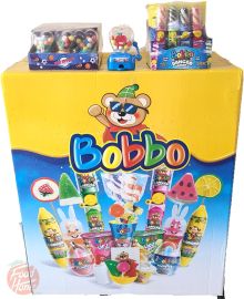 Bobbo assorted Bobbo brand toys/candy/displays 226-count