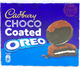 Cadbury Oreo coco coated cream filled cookie, 6 x 34-gram box (case of 10)