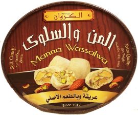 Al-Karawan Manna Wassalwa soft candy, le bonbon doux 26-ounce tim tub(s) (case of 6)