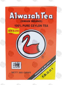 Alwazah Swan Brand ceylon black tea, 100% pure, loose 400g Canister