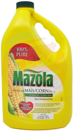 Mazola corn oil, 100% pure, 2.84-liter plastic jugs (case of 6)