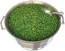 Abou Draa green peas, dried 22-lb bag